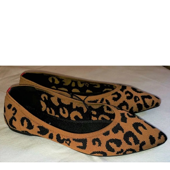Serra Shoes - Serra - women’s animal print pointed toe flats